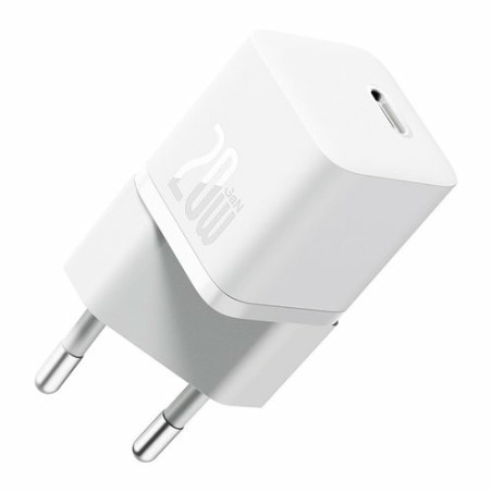 Baseus Gan5 Fast Charger(Mini) 1C 20W Smartphone, Universale Bianco AC Ricarica rapida Interno
