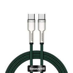 Baseus 6953156202399 cavo USB USB 2.0 2 m USB B USB C Verde