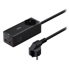 Baseus PSZM000901 adattatore e invertitore Interno 65 W Nero