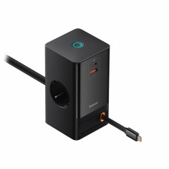 Baseus PowerCombo Universale Nero AC Ricarica rapida Interno