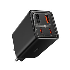Baseus GAN6 65W ŞARJ+100W C TO C KBL-SYH Caricabatterie per dispositivi mobili Computer portatile, PDA, Tablet Nero USB Auto