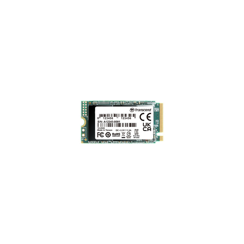 Transcend PCIe SSD 400S 256 GB M.2 PCI Express NVMe 3D NAND