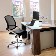 Ergotron LX Series 45-537-216 Supporti a parete per TV 81,3 cm (32") Scrivania Bianco