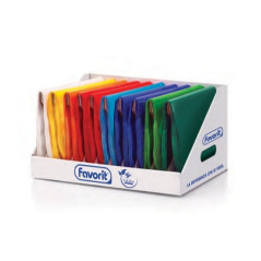 Favorit 400174071 copertina per libro e rivista 300 pz Colori assortiti
