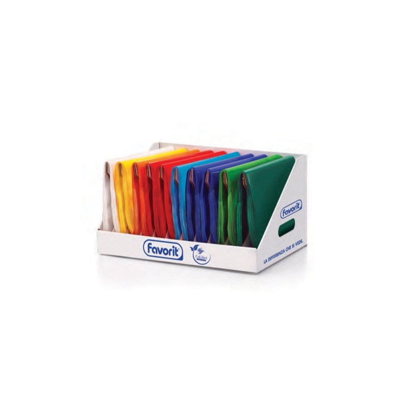 Favorit 400174071 copertina per libro e rivista 300 pz Colori assortiti