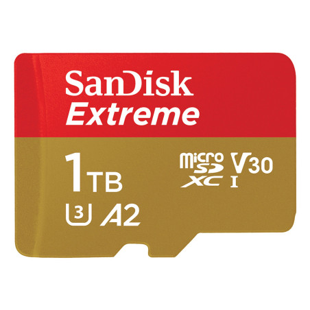 SanDisk Extreme 1 TB MicroSDXC UHS-I Classe 3
