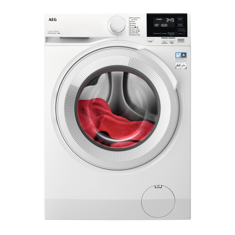 AEG LR7G86CW Lavatrice serie 7000 ProSteam® 8 kg AEG LR7G86CW Lavatrice serie 7000 ProSteam® 8 kg