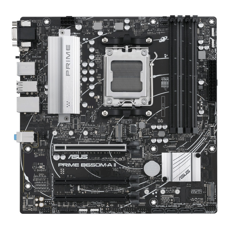 ASUS PRIME B650M-A II-CSM AMD B650 Socket AM5 micro ATX ASUS PRIME B650M-A II-CSM AMD B650 Socket AM5 micro ATX