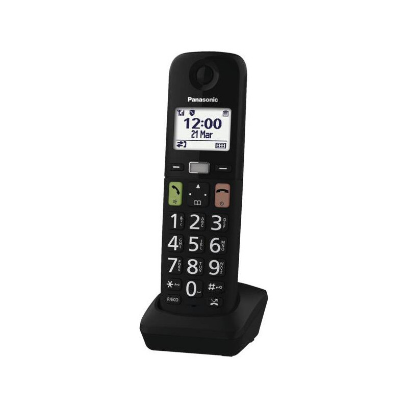 Panasonic KX-TGUA10EXB telefono Telefono DECT Nero