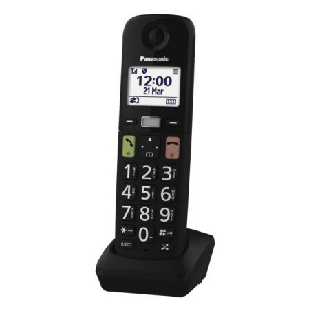 Panasonic KX-TGUA10EXB telefono Telefono DECT Nero