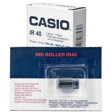 Casio IR40 cartuccia d'inchiostro 1 pz Compatibile Nero