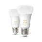 Philips Hue White ambiance 2 Lampadine Smart E27 60 W Philips Hue White ambiance 2 Lampadine Smart E27 60 W