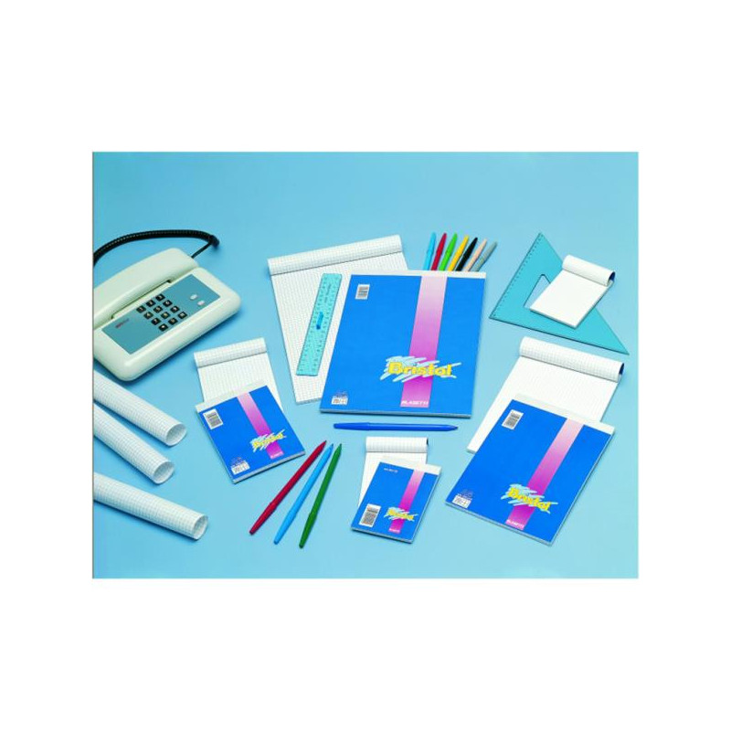 Blasetti Bristol quaderno per scrivere A6 70 fogli Blu