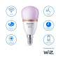 Philips LED Lampadina Smart Dimmerabile Luce Bianca o Colorata Attacco E14 40WSfera Philips LED Lampadina Smart Dimmerabile Luce Bianca o Colorata Attacco E14 40WSfera