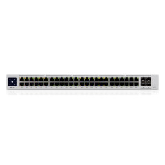 Ubiquiti UniFi Pro 48-Port PoE Gestito L2 L3 Gigabit Ethernet (10 100 1000) Supporto Power over Ethernet (PoE) 1U Argento