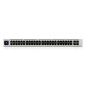 Ubiquiti UniFi Pro 48-Port PoE Gestito L2/L3 Gigabit Ethernet (10/100/1000) Supporto Power over Ethernet (PoE) 1U Argento