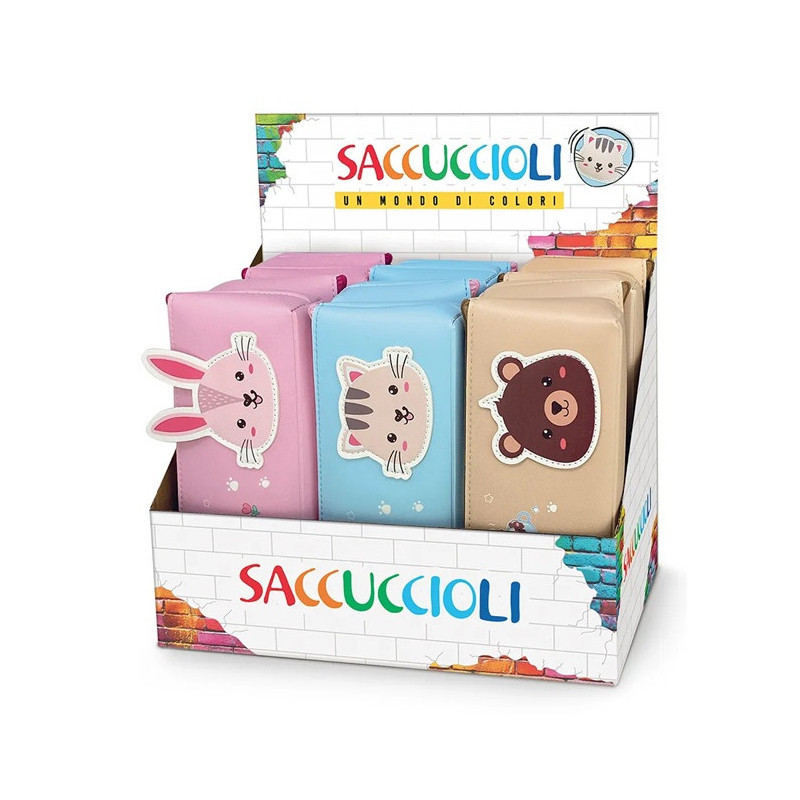 Lebez 81992 astuccio per matita Astuccio portamatite Poliuretano (PU) Colori assortiti