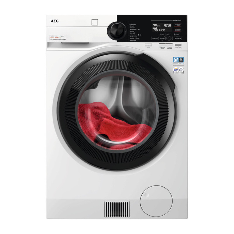 AEG Series 9000 LWR9E106AB Lavasciuga ÖKOKombi Serie 9000 AbsoluteCare 10 kg