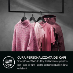 AEG Series 9000 LWR9E106AB Lavasciuga ÖKOKombi Serie 9000 AbsoluteCare 10 kg