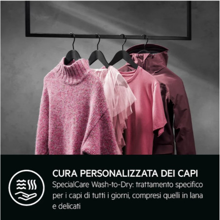 AEG Series 9000 LWR9E106AB Lavasciuga ÖKOKombi Serie 9000 AbsoluteCare 10 kg