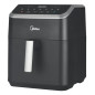 Midea MAD70000ADK friggitrice Singolo 7 L Indipendente 1800 W Friggitrice ad aria calda Nero