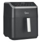 Midea MAD70000ADK friggitrice Singolo 7 L Indipendente 1800 W Friggitrice ad aria calda Nero