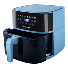 Tognana Porcellane D2DFA05IRZU friggitrice Singolo 8 L Indipendente 2000 W Friggitrice ad aria calda Nero, Blu