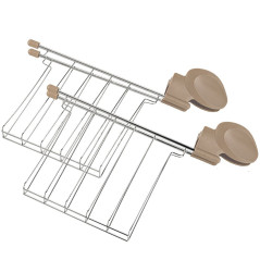 Tognana Porcellane D2DTN03IRCH tostapane 6 2 fetta e 750 W Champagne