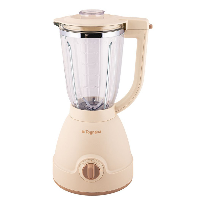 Tognana Porcellane D2DFU03IRCH frullatore Frullatore da tavolo 1000 W Champagne
