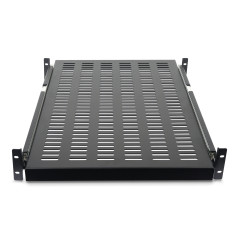 StarTech.com Ripiano scorrevole per montaggio a rack profondità regolabile con fessure 2U – 22.7kg