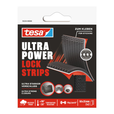 TESA 552340000000 Velcro Nero 1 pz