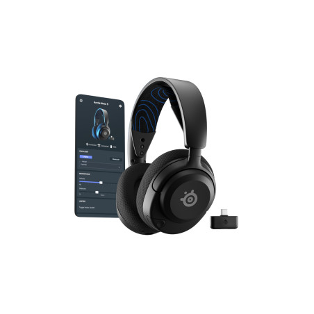 Steelseries Arctis Nova 5P Wireless Auricolare A Padiglione Gaming USB tipo-C Bluetooth Nero