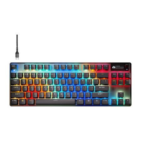Steelseries APEX PRO TKL GEN 3 tastiera Gaming USB QWERTY Inglese britannico Nero