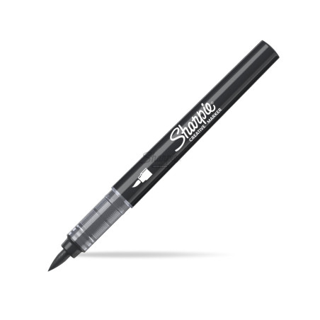 Sharpie 2218069 evidenziatore 1 pz Punta del pennello Nero