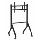 Wacebo Monitor Stand 2,18 m (86") Pavimento Nero