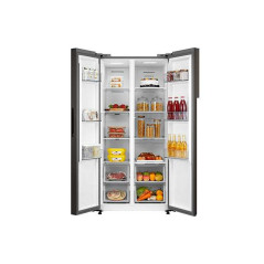 Midea MDRS619FIE46 frigorifero side-by-side Libera installazione 460 L Acciaio inox