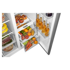 Midea MDRS619FIE46 frigorifero side-by-side Libera installazione 460 L Acciaio inox