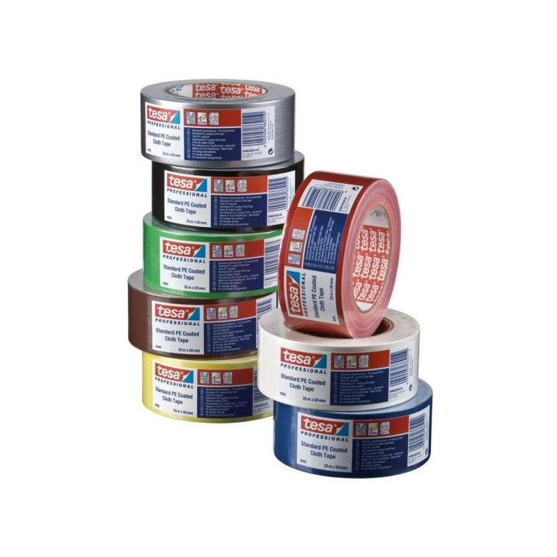 TESA Nastro adesivo in tela plastificata 50mm x 25m