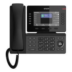 Snom D815WB telefono IP Nero IPS Wi-Fi
