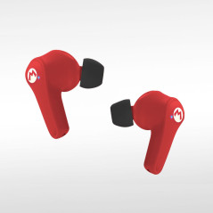 OTL Technologies Super Mario Cuffie Wireless In-ear Musica e Chiamate Bluetooth Rosso