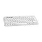 Logitech Pebble Keys 2 K380s tastiera Bluetooth (bianco)