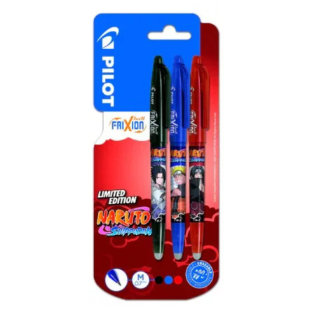 Pilot 3800320 penna roller Penna stick a sfera Nero, Blu, Rosso 3 pz