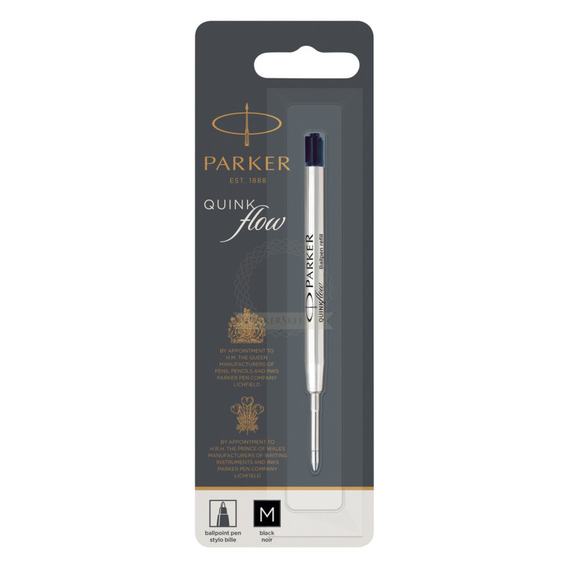 Parker 1950369 ricaricatore di penna Medio Nero 1 pz