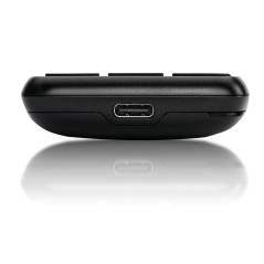 Panasonic KX-TF400 6,1 cm (2.4") 110 g Nero Telefono cellulare basico