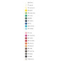 Favini Prisma Color 220 - T1 cartone 10 fogli 220 g/m²
