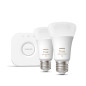 Philips Hue White and Color ambiance Starter Kit Bridge + 2 Lampadine Smart E27 75W Philips Hue White and Color ambiance Starter Kit Bridge + 2 Lampadine Smart E27 75W