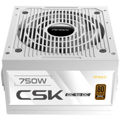 Antec CSK750DC WHITE alimentatore per computer 750 W 24-pin ATX ATX Nero