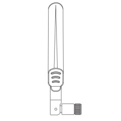 Extreme networks ML-2452-APA2-02 antenna di rete RP-SMA 4,9 dBi