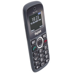 Beghelli Salvalavita Phone SLV10 4,5 cm (1.77") 81 g Nero Telefono per anziani