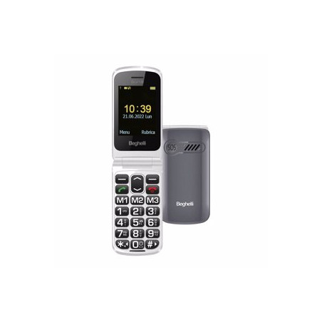 Beghelli Salvalavita Phone SLV18 6,1 cm (2.4") 88 g Argento Telefono per anziani